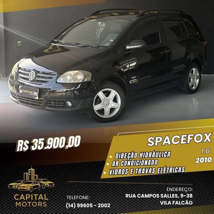VOLKSWAGEN SPACEFOX 1.6 MI SPORTLINE 8V FLEX 4P MANUAL VOLKSWAGEN SPACEFOX 1.6 MI SPORTLINE 8V FLEX 4P MANUAL